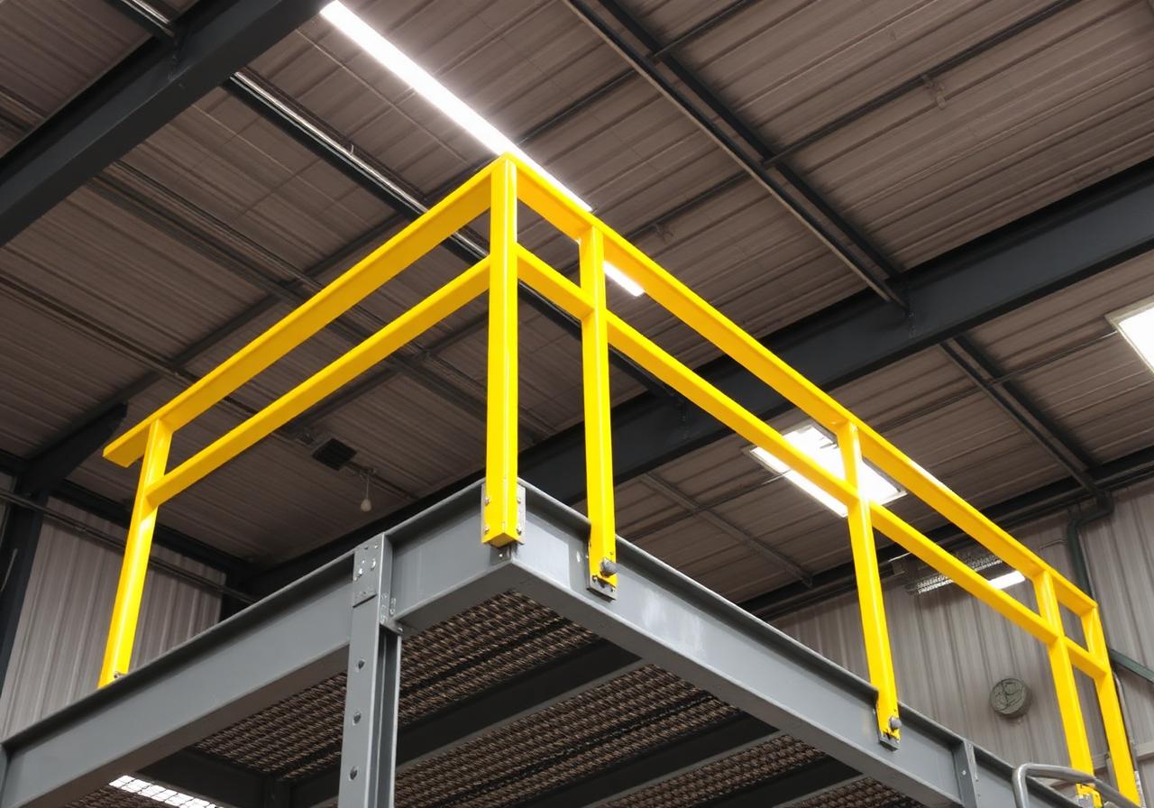 Cal/OSHA Guardrail Compliance for Mezzanines
